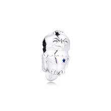 CKK American Bald Eagle Charms 925 Original Fit Pandora Bracelets Sterling Silver Charm Beads for Jewelry Making Women 2024 - buy cheap