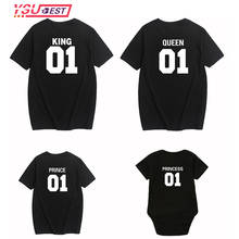 Summer Mommy And Me Clothes Princess Dress Mother And Daughter Family Matching Outfits Looks T Shirt Daddy Mom Baby Girl Clothes 2024 - buy cheap