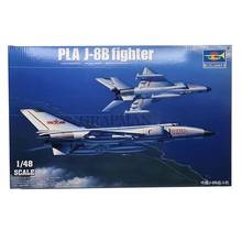 1:48 Chinese Air Force J-8B Fighter Aircraft Assembly Model Aeromodelling Toys 2024 - buy cheap