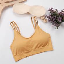 Sexy push up lingerie gelo seda tecido sutiãs para mulher sem costura fio livre bralette mergulho femme intimates 2024 - compre barato