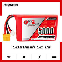 GAONENG GNB 5000mAh 2S1P 7.4V 5C Lipo Battery With XT60 Plug For Radiomaster TX16S Transmitter RX Remote Control RC Parts 2024 - buy cheap