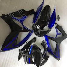 ABS Fairings for GSXR600 06 07 GSXR750 SUZUKI GSX-R600 GSX-R750 2006 2007 blue black GSXR 600 750 06-07 K6 K7 fairing 2024 - buy cheap