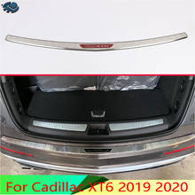 Para cadillac xt6 2019 2020 aço inoxidável choques traseiro proteção do peitoril da janela fora troncos placa decorativa pedal 2024 - compre barato