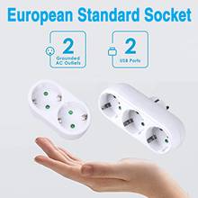 European Standard Socket Round Plug 2/3 Holes Socket Switch On Off Power Adapter Socket Wall Outlet Socket Switch On Off #T1P 2024 - buy cheap