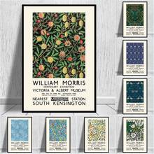 William Morris The Victoria and Albert Museum Exhibition lienzo de pintura, carteles e impresiones, imágenes artísticas de pared para sala de estar 2024 - compra barato