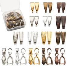Pingentes decorativos de bronze para colar, pingentes para colar, feito à mão, 450 peças 2024 - compre barato