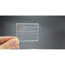 4*5.5cm 50 Pcs Acrylic Label Holder Wall Desktop Adhesive Flat Label Holder Price Card Tag Sign Holder Frame Label Frame 2024 - buy cheap
