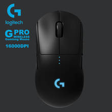 Logitech sem fio gaming mouse g pro lightspeed com herói 16 k dpi sensor 4-8 botões programáveis para windows 10 8 7 rgb mouse 2024 - compre barato