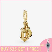 2021 New Arrival S925 Sterling Silver Beads Arabian Lantern Dangle Charms fit Original Pandora Bracelets Women DIY Jewelry 2024 - buy cheap