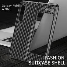 Роскошный чехол GKK с узором из углеродного волокна для Samsung Galaxy Fold, Универсальный защитный жесткий чехол для Samsung Fold 2024 - купить недорого