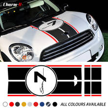 Car Body Kit Styling Bonnet Stripes Decals Trunk Rear Stickers for mini countryman r60 cooper s one jcw accessories 2024 - buy cheap