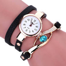 Часы наручные женские кварцевые, брендовые модные наручные часы с браслетом со стразами, с кожаным ремешком, 2019 2024 - купить недорого