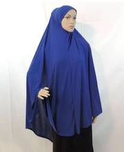 Мусульманская молитва одежды хиджаб Кепка женская мусульманская одежда Рамадан тюрбан скромный Abaya длинный хиджаб Мягкий головной платок химар обертывания 2024 - купить недорого