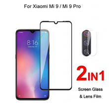 Защитное стекло с полным покрытием для Xiaomi Mi 9 Pro / Mi 9, закаленное, взрывозащищенное, пленка для объектива камеры 2024 - купить недорого