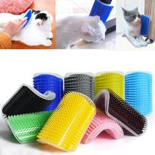 Cat Massage Comb Kitten Self Grooming Scratcher Wall Corner Brush Cats Scratch Bristles Toy Pet Hair Removal Tool 2024 - buy cheap