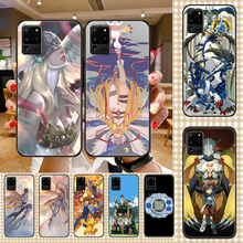 Capa de celular digimon anime para samsung, galaxy note 4 8 9 10 20 s8 s9 s10 s10e s20 plus uitra ultra black pretty, estojo macio 2024 - compre barato