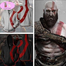 COSTAR Game God Of War Cosplay Kratos Zipper Hoodie Costume Men and women Leisure Sports Sweater New 2024 - buy cheap