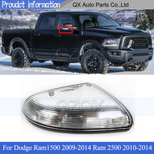 CAPQX Rearview Side Mirror Turn Signal Lamp light For Dodge Ram 1500 2009 2010 2011 2012 2013 2014 Ram 2500 2010-2014 2024 - buy cheap