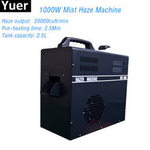 Yuer 1000W Professional Mist Haze Machine Use Haze Oil Special Smoke Hazer Fog Machines DMX512 For DJ Disco Stage Equipment 2024 - buy cheap
