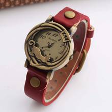 Fashion Vintage Women Watches WOMAGE Brand Watches Leather Band Quartz Watches Leopard Watch Womens Watches montre femme 2019 2024 - buy cheap