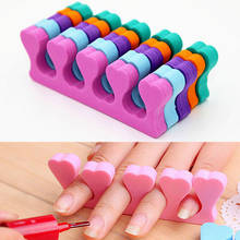 10Pcs Soft Foam Sponge Toe Separators Popular Finger Separator Dividers Nail Art Manicure Pedicure Nail Gel Tools 2024 - buy cheap