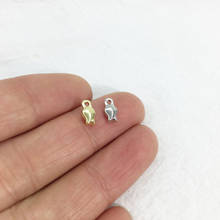 Eruifa 20 шт. 4*5 мм мини цветок цинковый сплав ювелирные изделия DIY Подвески ожерелье, серьги браслет 2 цвета 2024 - купить недорого