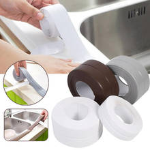 Cinta adhesiva impermeable para sellado de pared, accesorio de Material PVC para cocina, baño y hogar, a prueba de moho 2024 - compra barato