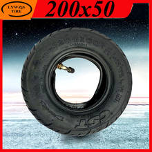 200x50 pneu interno e externo 8x2 Polegada pneu de roda pneumática para dobrável mini scooter elétrico acessórios 2024 - compre barato