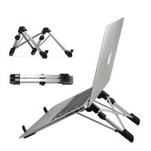 MICCGIN-soporte plegable de aleación de aluminio para ordenador portátil, mesa ajustable para Notebook, Macbook Pro Air 2024 - compra barato