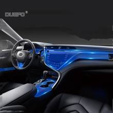 Lsrtw2017-2020 TPU para Interior de coche, pantalla de navegación GPS, película antiarañazos, engranaje, pegatina protectora para Toyota Camry 5th, tablero 2024 - compra barato