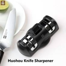 Mijia huohou afiador de faca 2 estágios cozinha afiar facas moedor pedra amolar afiador ferramenta para faca cozinha 2024 - compre barato