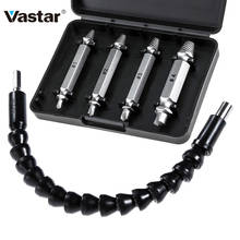 Vastar Electronics Drill Black Flexible Shaft Bits Extention Screwdriver Bit Holder Connect Link with Broken Screw Extractor 2024 - buy cheap