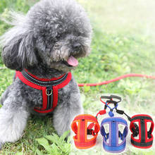 2020 New Pet Harness Rope Set Pet Traction Dog Reflective Puppy Rope Mesh Dog Chest Strap Dog Chain Pet Chest Strap Pet Supplies 2024 - buy cheap