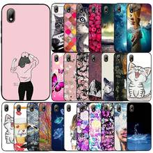 For Huawei Y5 2019 Case Flower Animal Cover Silicone Case For Huawei Honor 8s 8 S Bumper Shockproof Phone Case Coque Bumper Etui 2024 - buy cheap