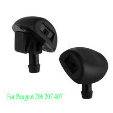 2Pcs Car Water Jet Auto Windshield Washer Wiper Water Spray Nozzles For Peugeot 206 207 407 Cylinder Head Water Nozzle car acces 2024 - buy cheap