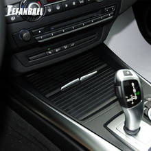 Soporte para bebidas de coche, compartimento central, portavasos, cubierta enrollable deslizante para BMW X5, E70, X6, E71, años 2007 a 2014, accesorios para automóviles 2024 - compra barato