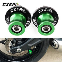 Carrete basculante de 8MM para motocicleta, accesorios para Kawasaki Z650, Z800, Z900, Z1000, Z1000SX, NINJA 650, ZX6R, ZX10R 2024 - compra barato