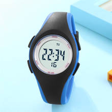 Fashion OHSEN Digital Child Kids Wristwatch Boys Girls Silicone Strap 50M Swim Dive Sport Watch 7 Colors Alarm LED Clock Gifts 2024 - buy cheap