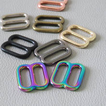 10Pcs 15mm Rings Metal Buckle Slider For Bag Accessory Handbag Adjuster Belt Loop Hardware Pet Dog Collar Garment Harness Clasp 2024 - buy cheap