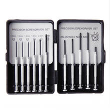 11Pcs Micro Screwdriver Set Precision Watch Jewelry Glasses Sunglasses Repairs Kit 2024 - buy cheap