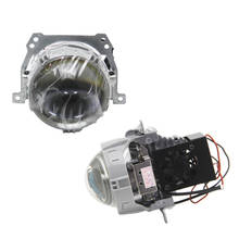 Bedehon 2 pçs 2.5 bi led retrofit lente auto led projetor farol para carro mercedes benz w211, para wrangler yj, para porta farol 2024 - compre barato
