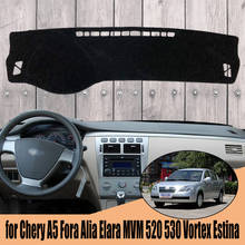 Car Auto Inner Dashboard Cover Dash Mat Carpet Rug for Chery A5 Fora Alia Elara MVM 520 530 Vortex Estina Sunshade Auto Cape 2024 - buy cheap