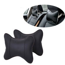Car Genuine Leather Cushion Covers Pillow For Abarth Mini Cooper BMW E46 E39 E60 E90 E36 F30 F10 X5 E53 E34 E30 F20 E70 X6 X1 2024 - buy cheap