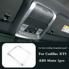 For Cadillac XT5 2016-2020 Accessories Car Front Reading Lampshade Car Interior Styling Panel Cover Trim ABS Matte 1PCS 2024 - buy cheap