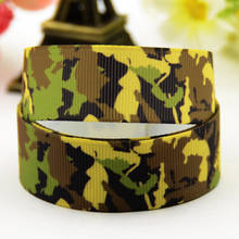 7/8'' 22mm,1" 25mm,1-1/2" 38mm,3" 75mm Camouflage Cartoon Character printed Grosgrain Ribbon party decoration X-01198 10 Yards 2024 - buy cheap