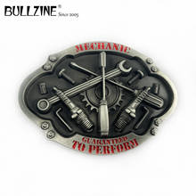 Cinturón para mecánico Bullzine, hebilla con acabado Peltre FP-02389, 4cm de ancho, venta al por mayor 2024 - compra barato