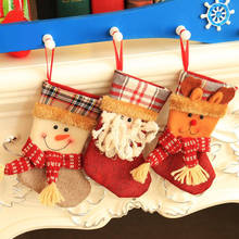 1pc Three-dimensional Christmas stockings Xmas socks Christmas gift bags Christmas decorations Santa Claus stockings 2024 - buy cheap