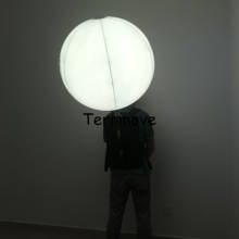 PVC Backpack Balloon Inflatable Backpack Balloon Inflatable Advertising Balloon walking Led Glowing Balloons with bag 2024 - buy cheap