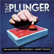 Tiny Plunger (Gimmicks) - Card Magic Tricks,Stage,Comedy,Mentalism Magic,Close Up,Accessories,Illusions,Magic Toys 2024 - buy cheap