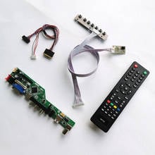 Controle de display para computador/notebook, entrada usb, 10.1 polegadas, 1366x768, lvds 40pin, áudio, vga, usb, rf 2024 - compre barato